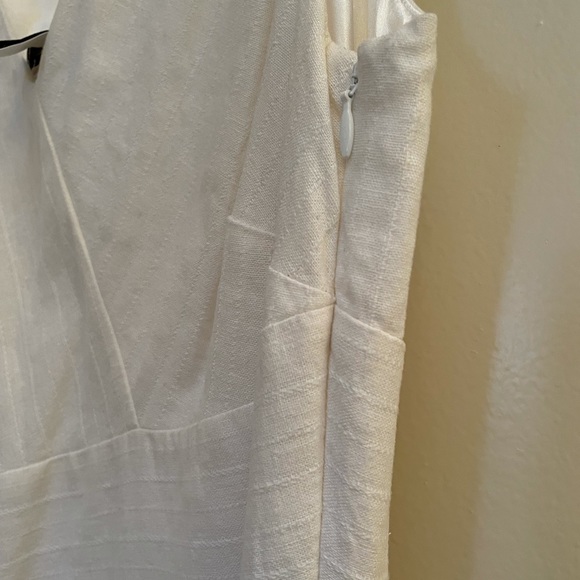 WhiteHouse BlackMarket White Dress - Picture 4 of 5